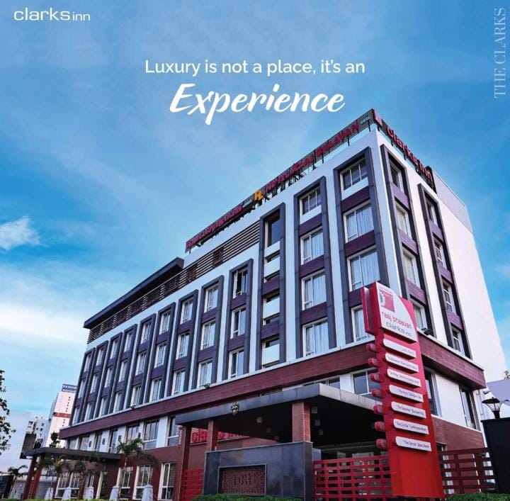 Raaj Bhaavan Clarks Inn — Banquet Hall in Chennai (on-site parking, in-house decoration, outside catering allowed, bar service available)