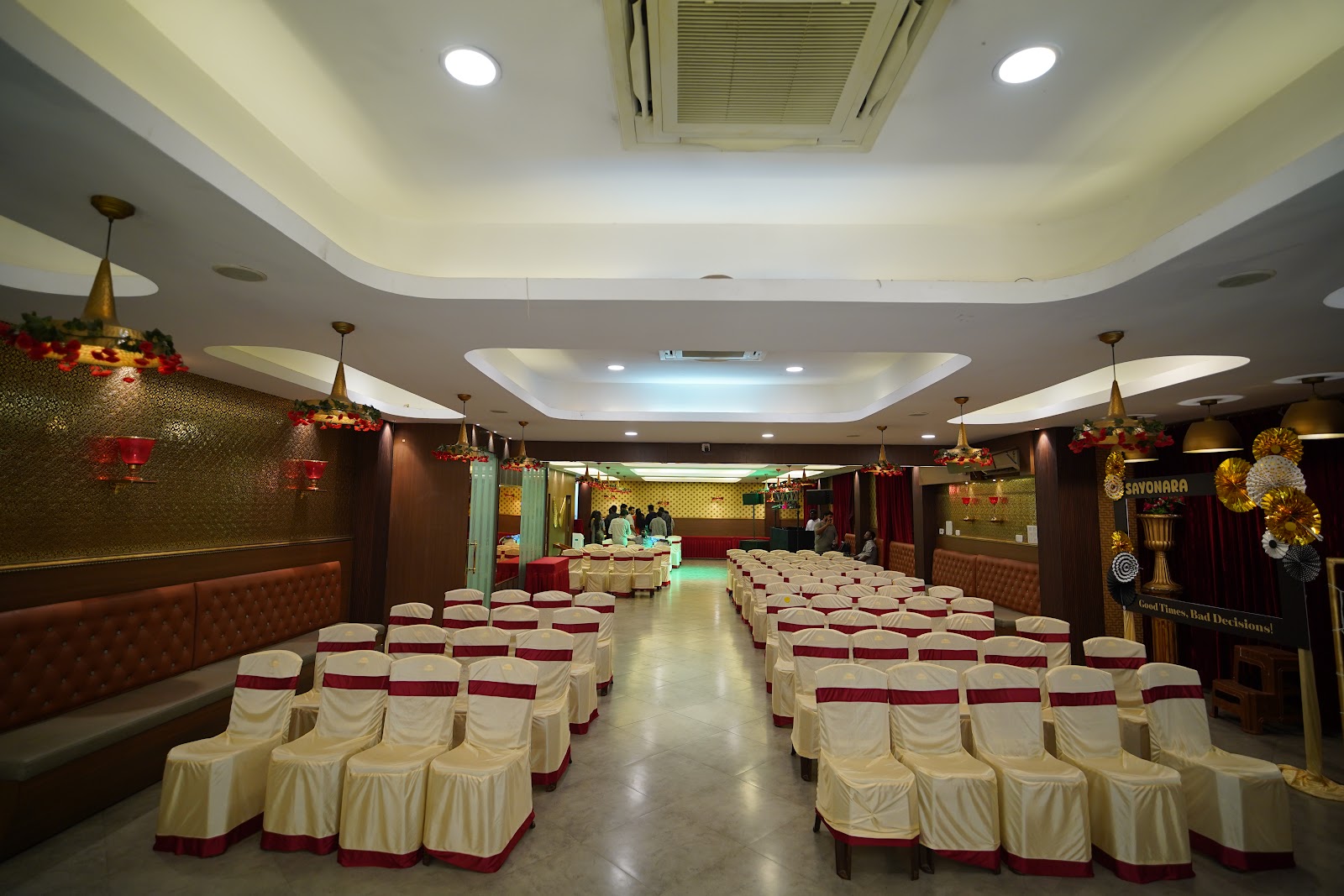 Olive Orchard Halls — Banquet Hall in Chennai (on-site parking, in-house decoration, bar service available, 200–300 guest capacity)