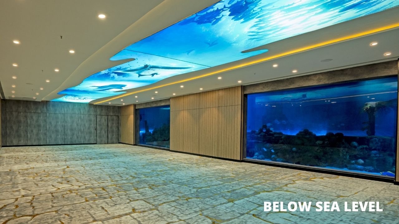 Below Sea Level - Underwater Banquet Hall — Banquet Hall in Chennai (on-site parking, in-house decoration, outside catering allowed, bar service available)