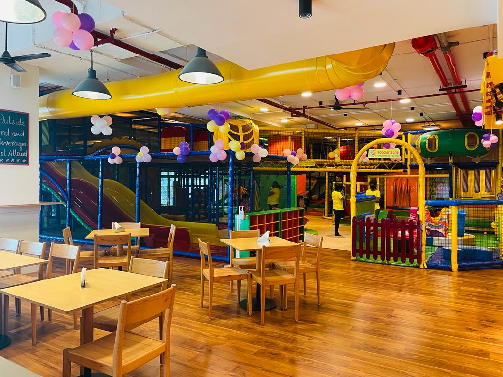 Funky Monkeys Play Center 1 — Banquet Hall in Bangalore (on-site parking, in-house decoration, bar service available, 4.2★ rated)