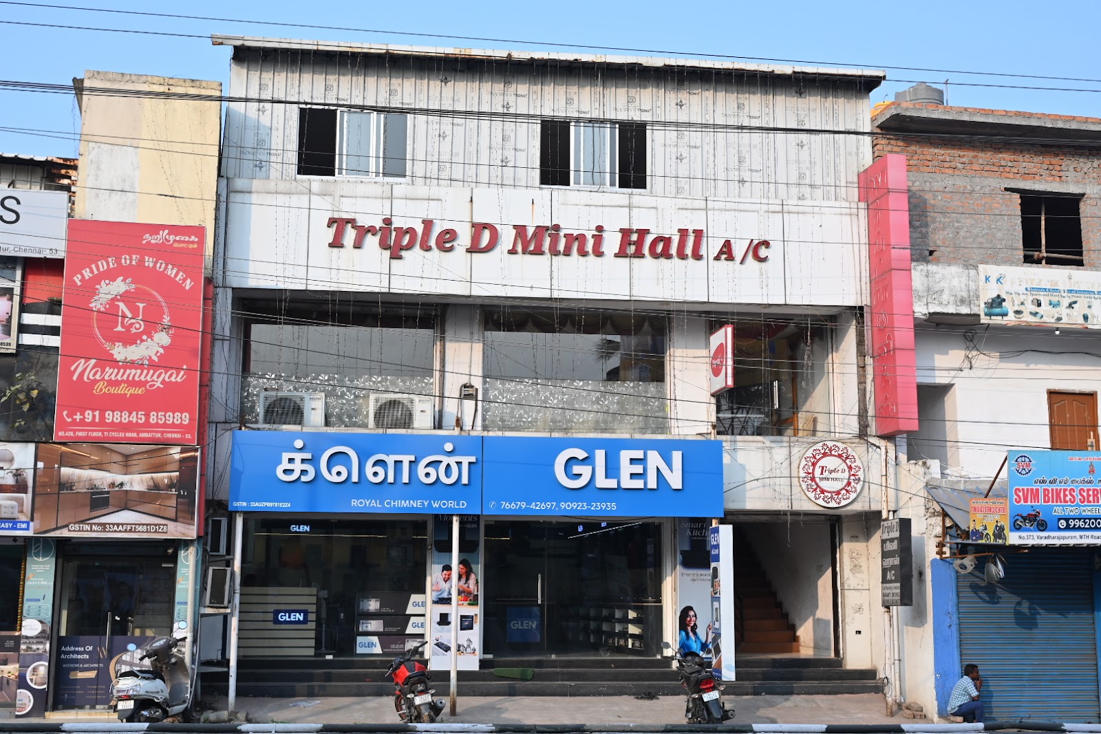 Triple D Mini Hall — Banquet Hall in Chennai (on-site parking, in-house decoration, outside catering allowed, bar service available)