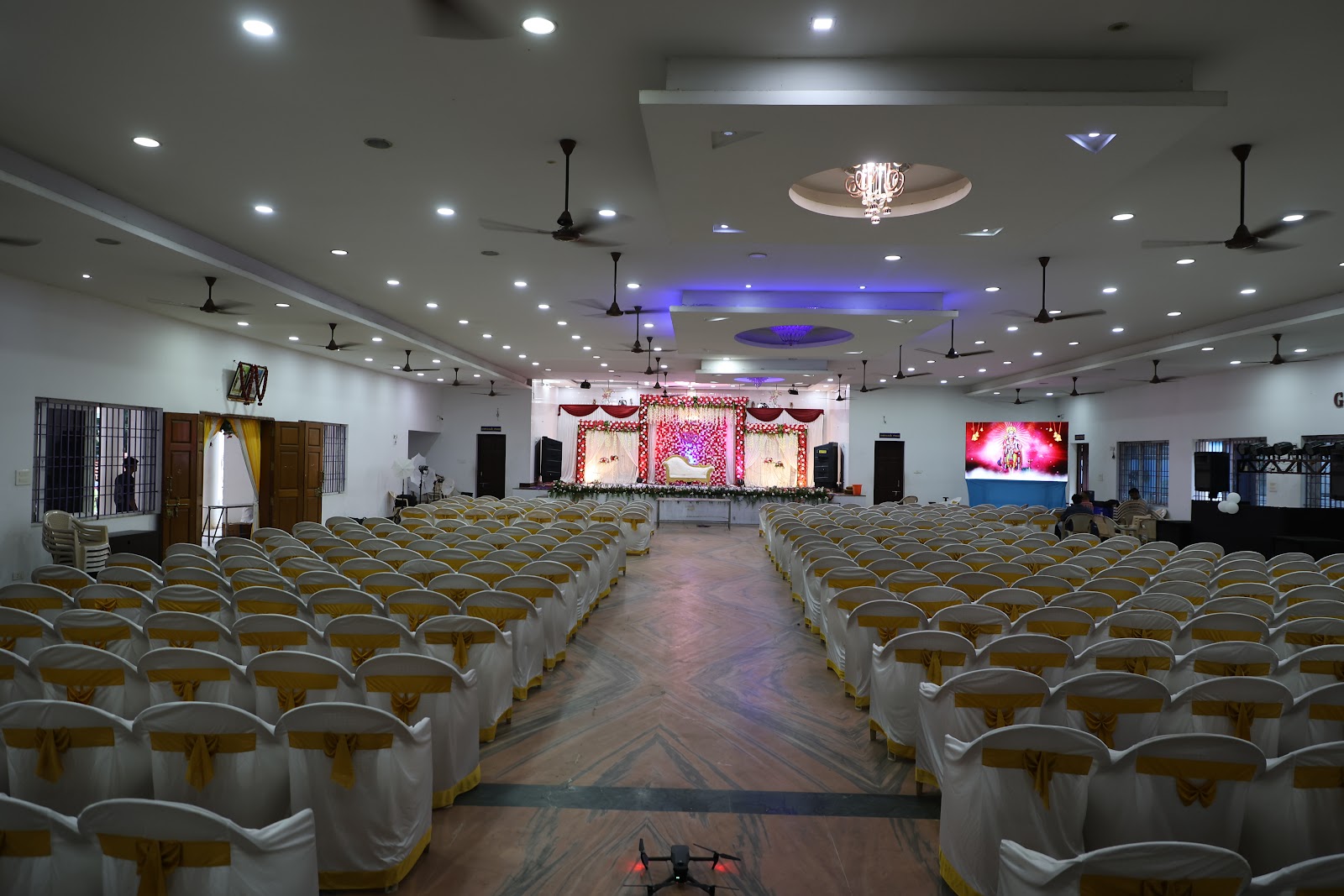 G.P. Janarajan Marriage Hall — Banquet Hall in Chennai (on-site parking, in-house decoration, bar service available, 450–700 guest capacity)