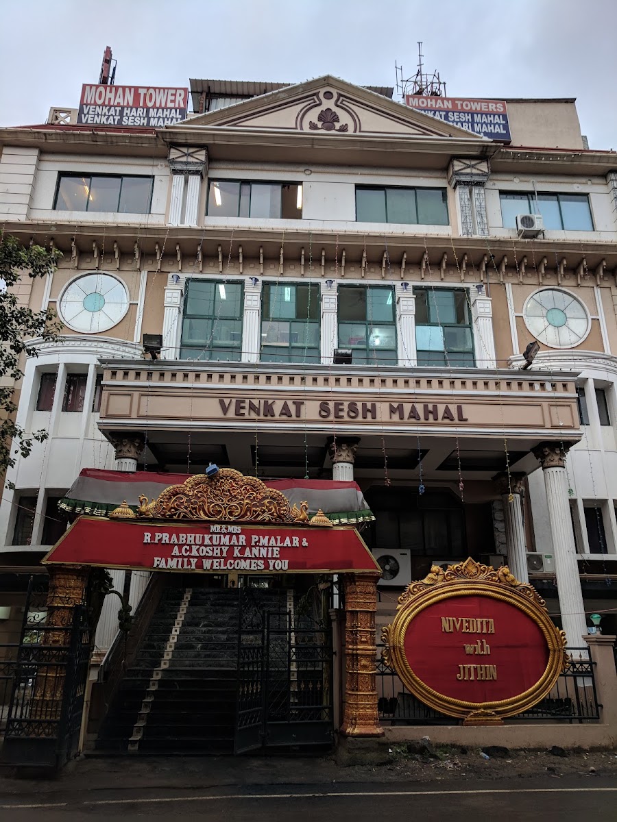 Venkat Hari Mahal — Banquet Hall in Chennai (on-site parking, in-house decoration, outside catering allowed, bar service available)