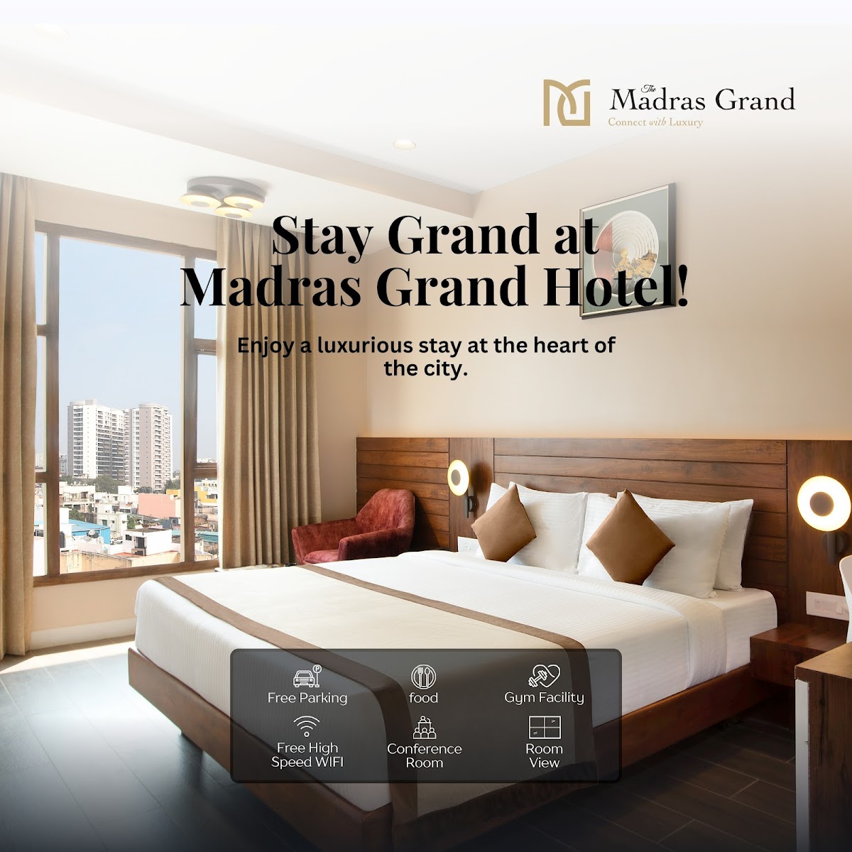 The Madras Grand — Banquet Hall in Egmore, Chennai (on-site parking, in-house decoration, outside catering allowed, bar service available) — photo 4