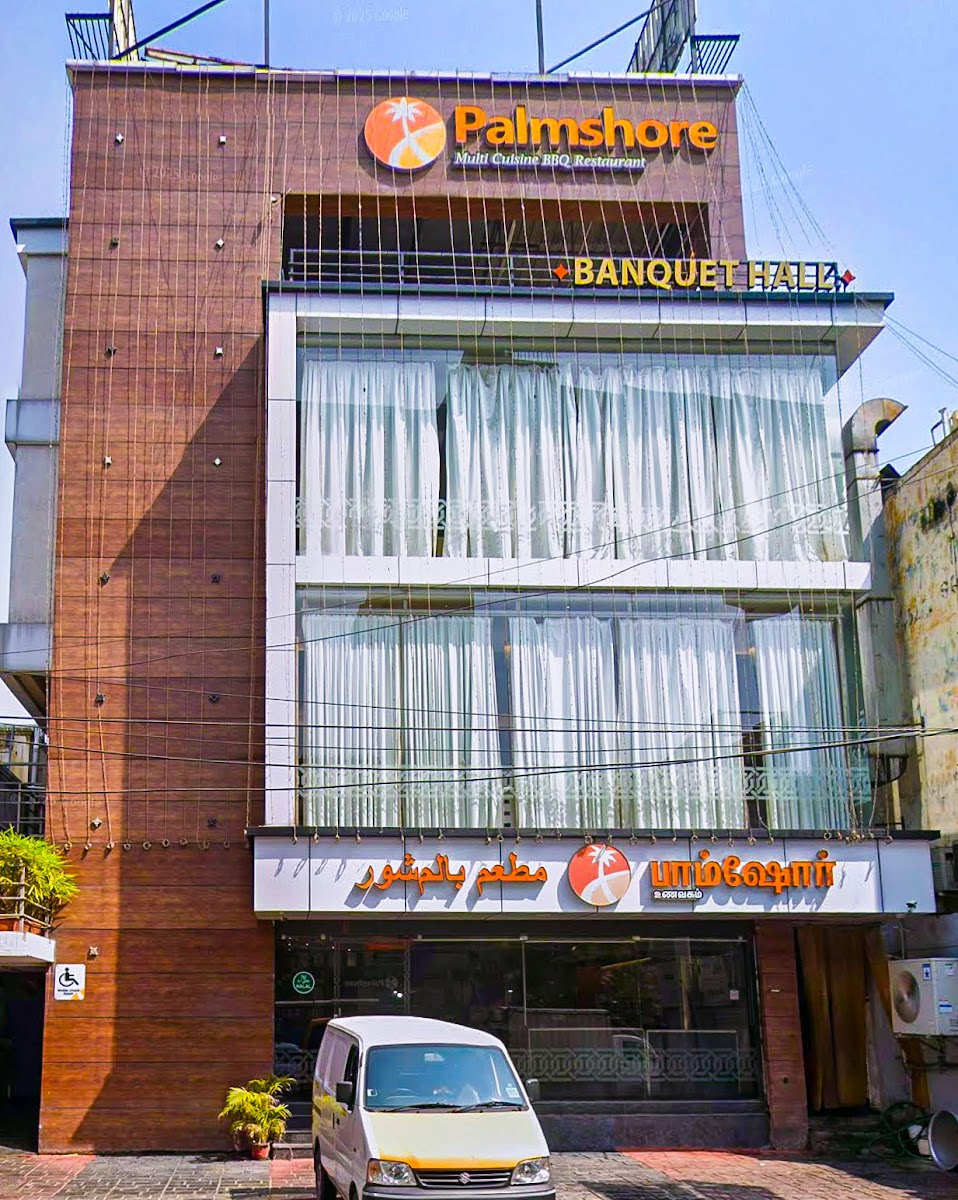 Palmshore Restaurant — Banquet Hall in Chennai (on-site parking, in-house decoration, outside catering allowed, bar service available)