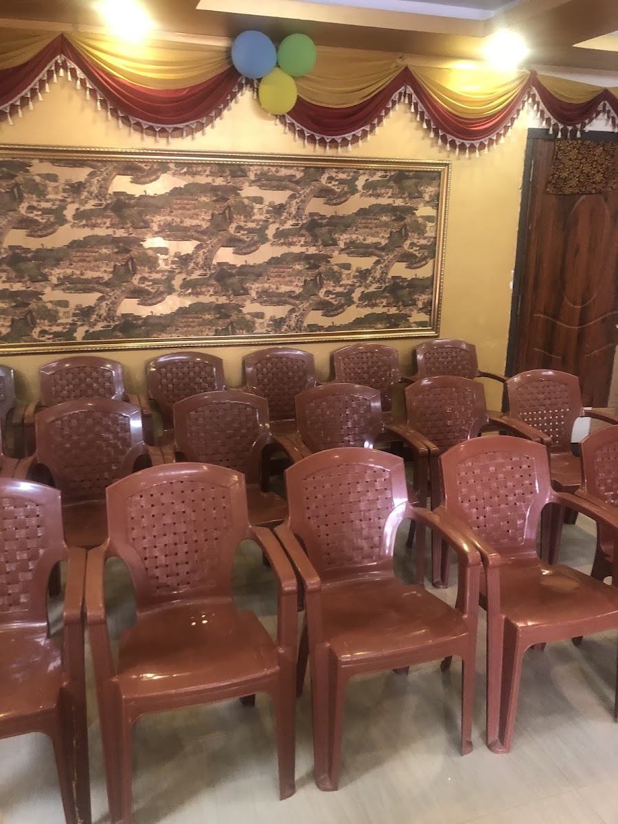 Sundar Mini Hall — Banquet Hall in Chennai (on-site parking, in-house decoration, bar service available, 200–300 guest capacity)