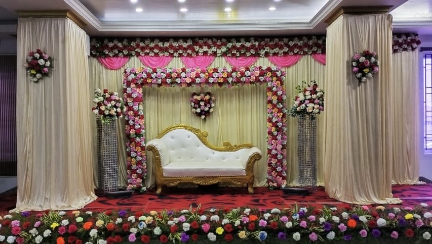 Sree Krishna Mahal — Banquet Hall in Chennai (on-site parking, in-house decoration, DJ permitted, bar service available)