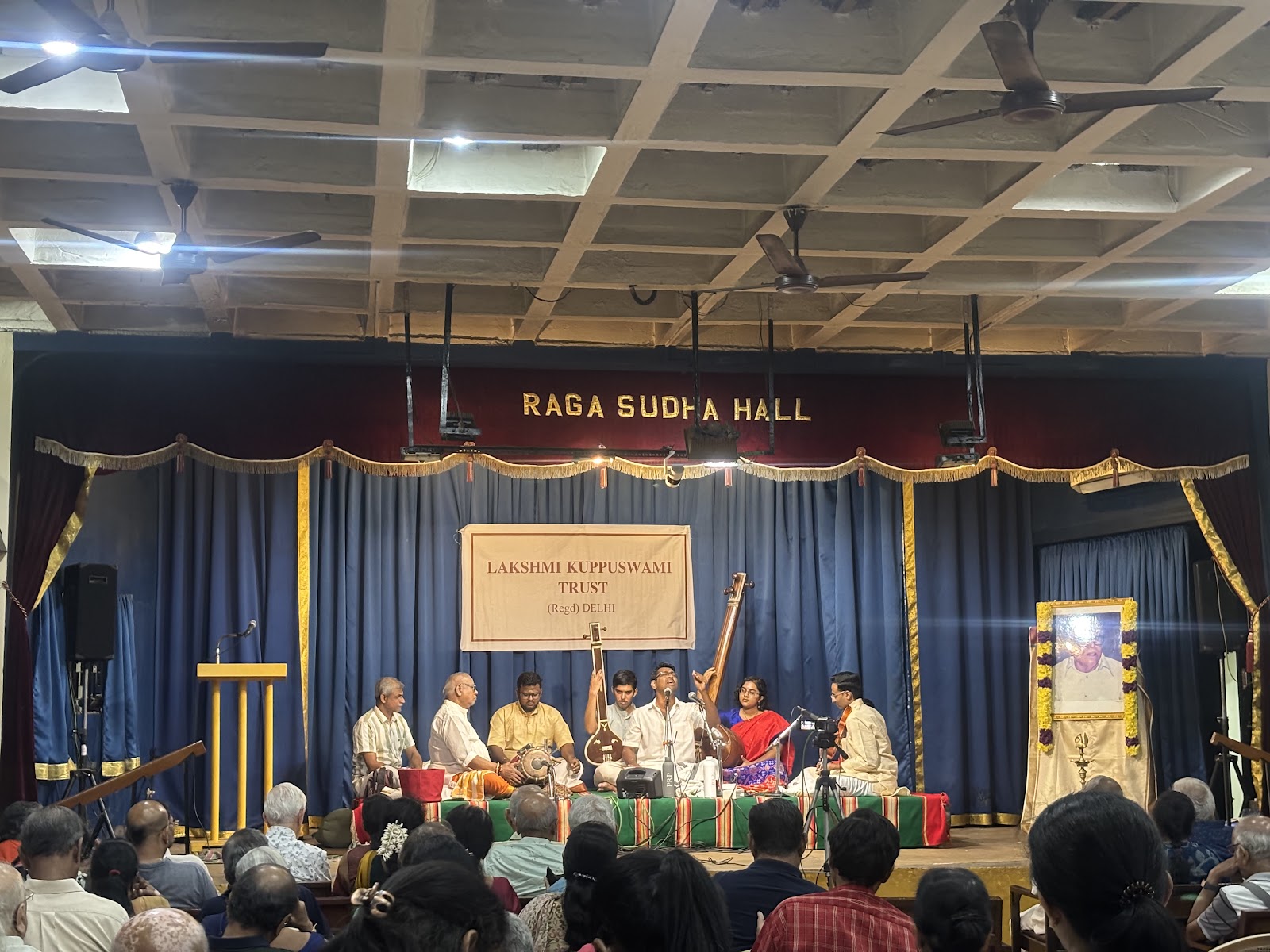 Raga Sudha Hall — Banquet Hall in Mylapore, Chennai (on-site parking, in-house decoration, DJ permitted, bar service available)