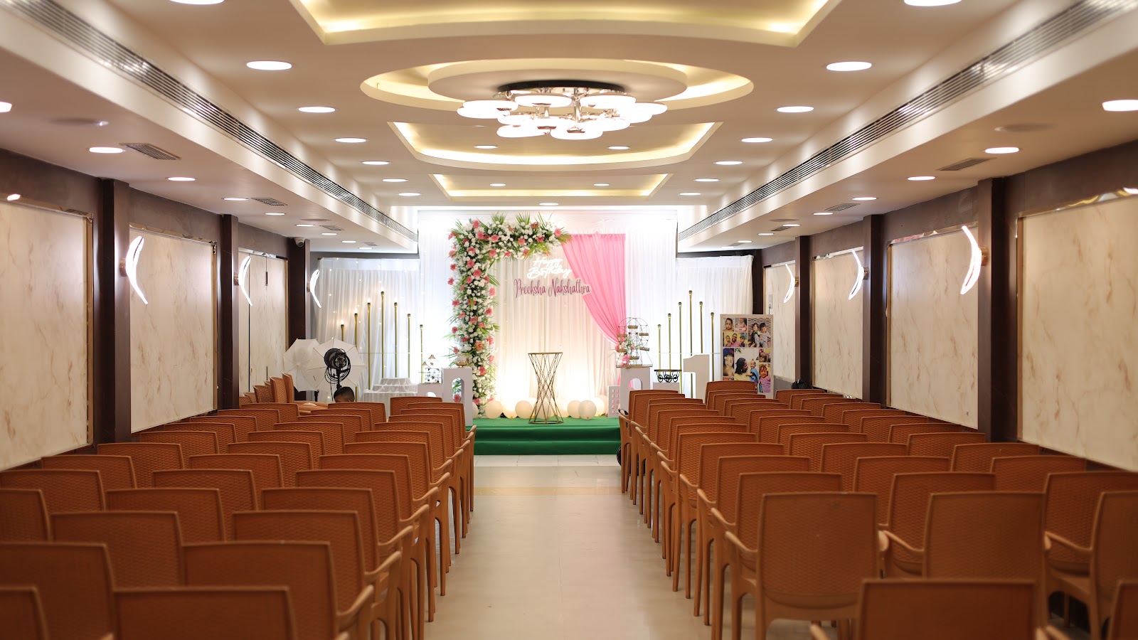 AV Party hall — Banquet Hall in Ambattur, Chennai (on-site parking, in-house decoration, bar service available, 200–300 guest capacity)