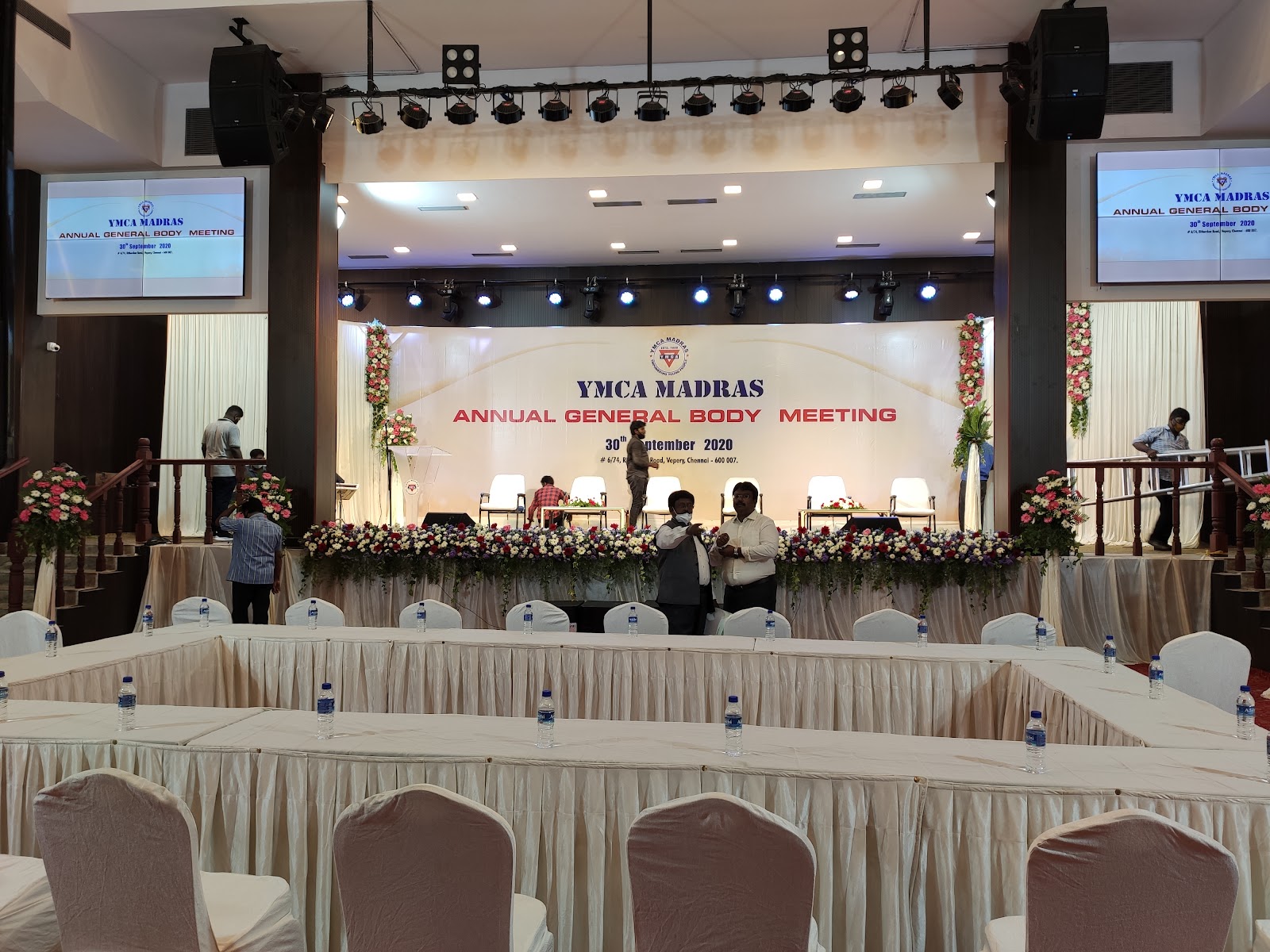 Ymca Marriage Hall — Banquet Hall in Chennai (on-site parking, in-house decoration, DJ permitted, bar service available)