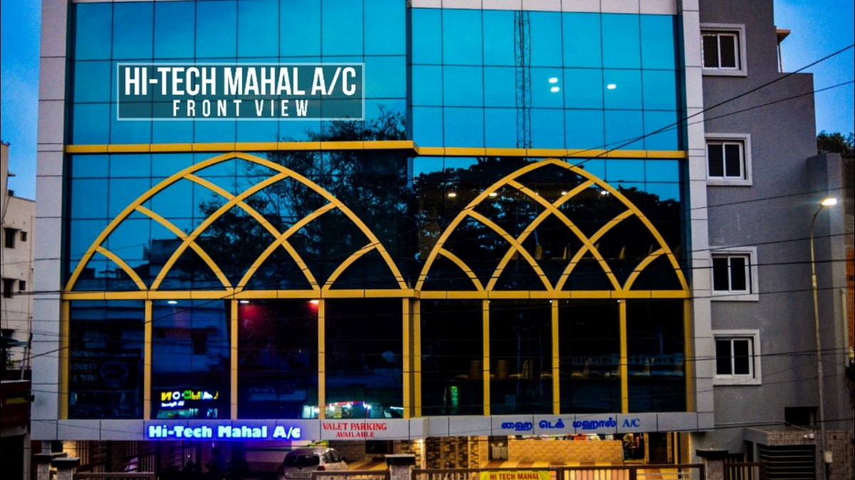 Hi Tech Mahal — Banquet Hall in Royapettah, Chennai (on-site parking, in-house decoration, DJ permitted, bar service available)