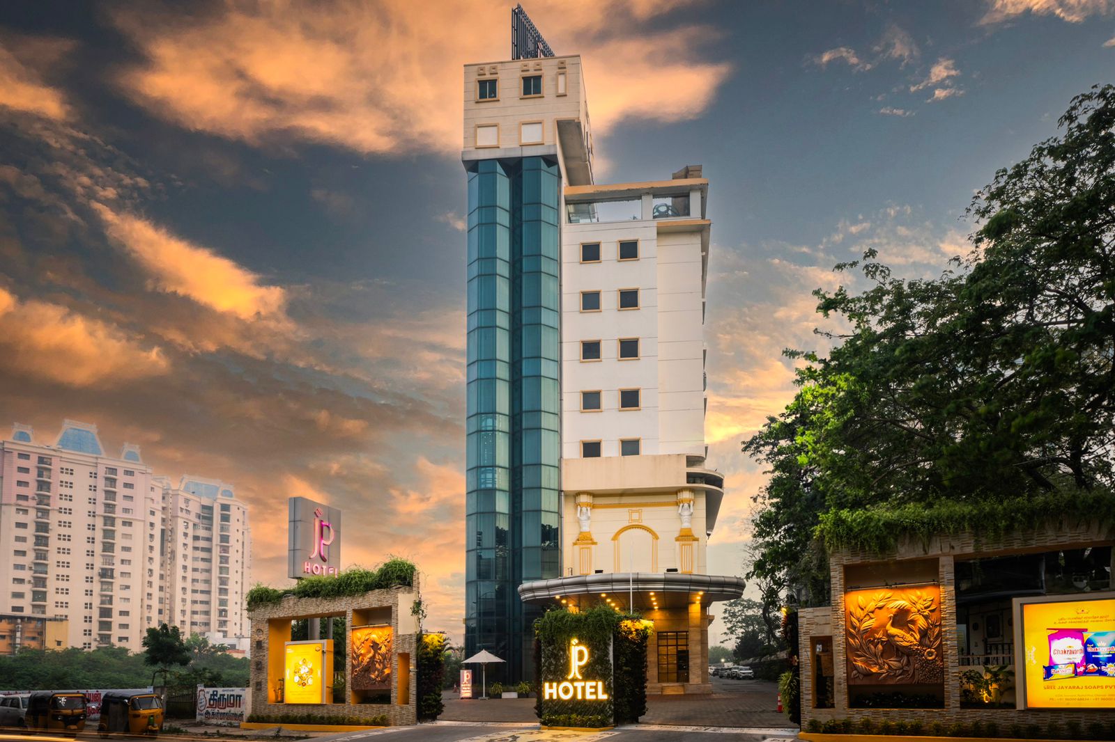 JP Hotel — Banquet Hall in Chennai (on-site parking, in-house decoration, outside catering allowed, bar service available)