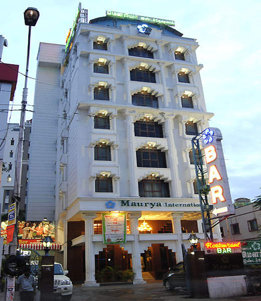 Hotel Maurya International — Banquet Hall in Vadapalani, Chennai (on-site parking, in-house decoration, outside catering allowed, bar service available)