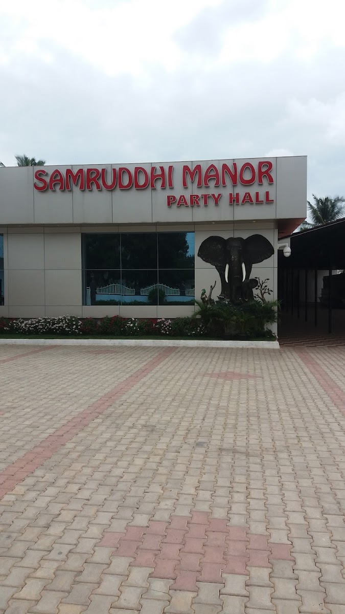 Samruddhi Manor Party Hall — Banquet Hall in Bangalore (on-site parking, in-house decoration, outside catering allowed, bar service available)