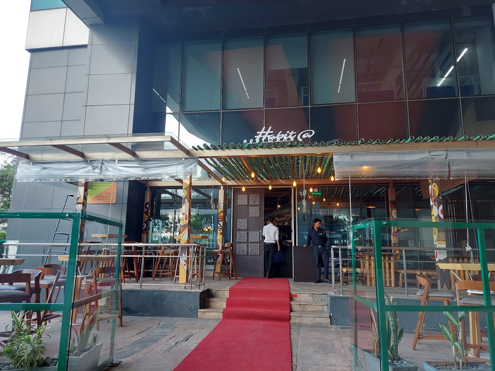 Habitat Restobar — Banquet Hall in Bangalore (on-site parking, in-house decoration, DJ permitted, bar service available)