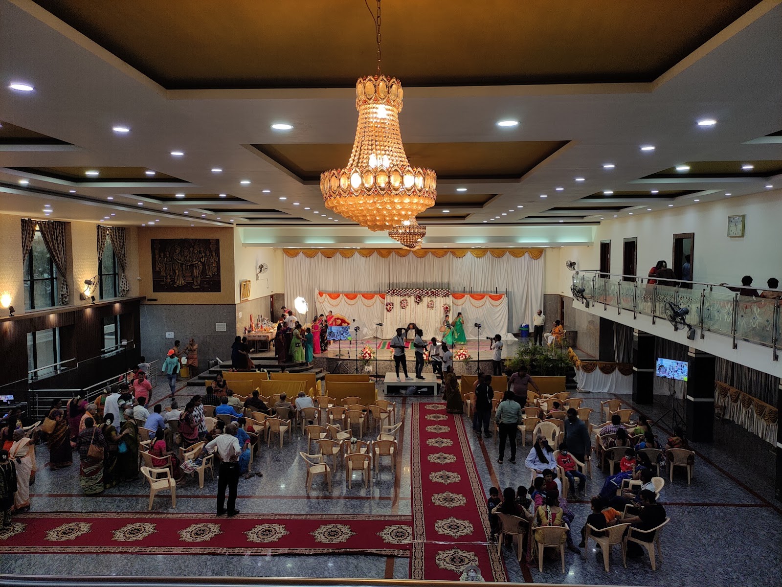 Hanumakka Giriyappa Convention Hall — Banquet Hall in Hesaraghatta, Bangalore (on-site parking, in-house decoration, DJ permitted, bar service available)