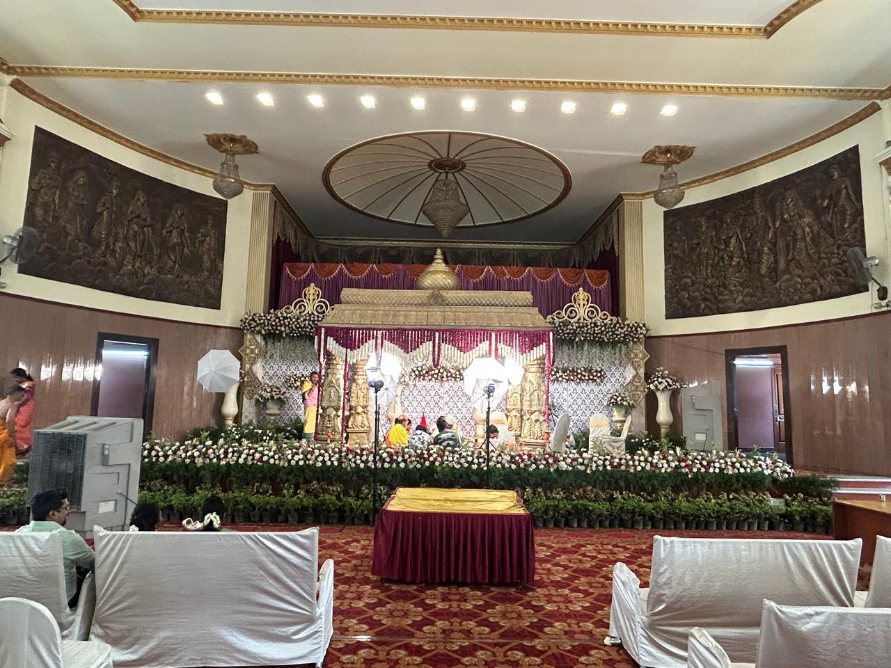 P G M Sreegandha Palace — Banquet Hall in Bangalore (on-site parking, in-house decoration, DJ permitted, bar service available)