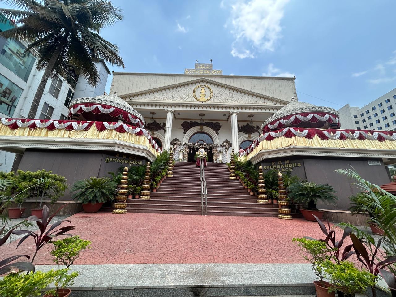 P G M Sreegandha Palace — Banquet Hall in Sahakara Nagar, Bangalore (on-site parking, in-house decoration, DJ permitted, bar service available) — photo 2
