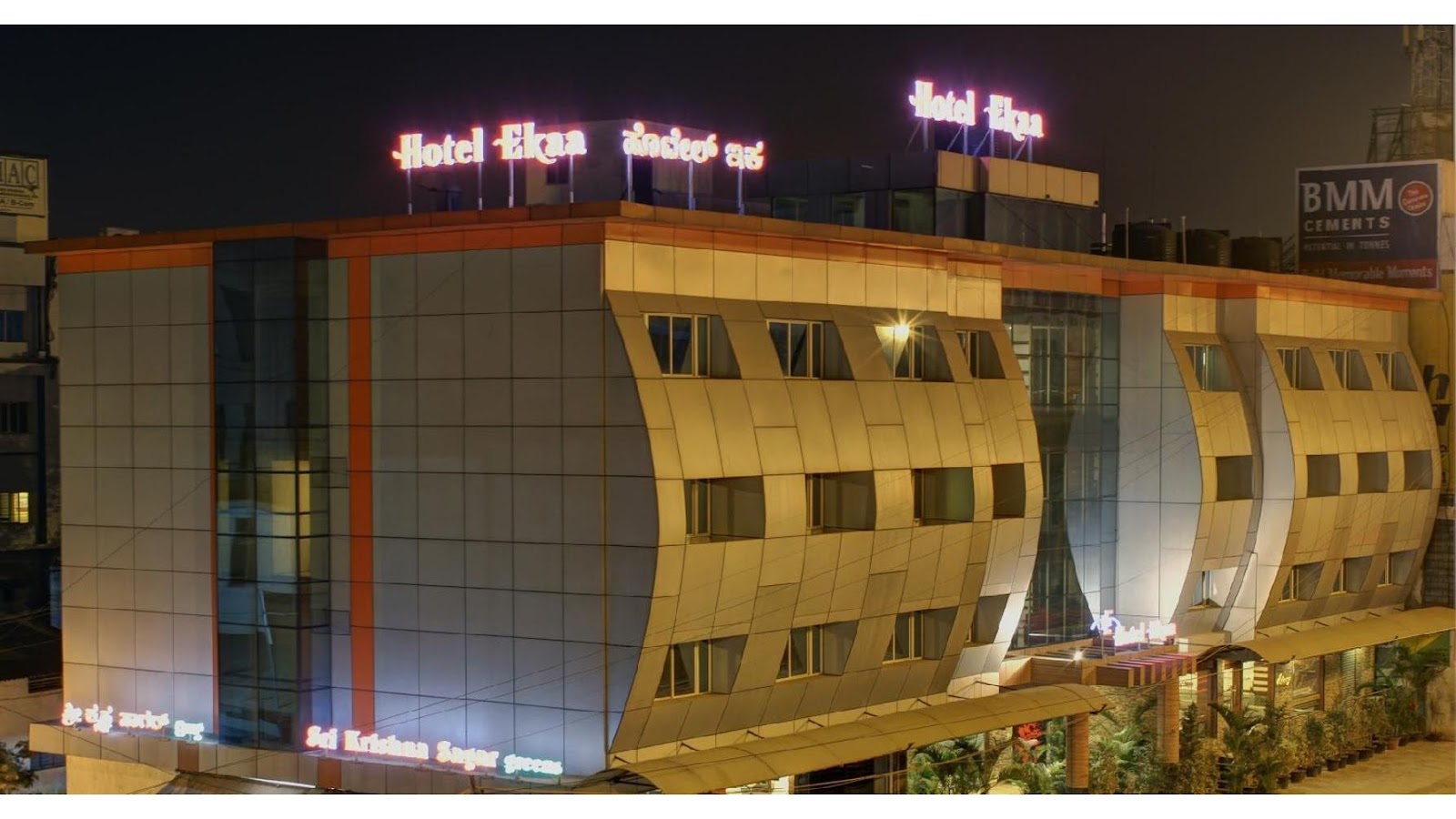 Hotel Ekaa — Banquet Hall in Bangalore (on-site parking, in-house decoration, outside catering allowed, bar service available)