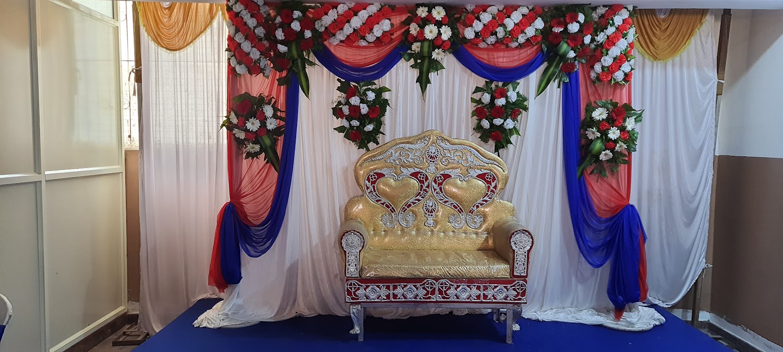 S R Function Hall — Banquet Hall in Bangalore (on-site parking, in-house decoration, bar service available, 200–500 guest capacity)