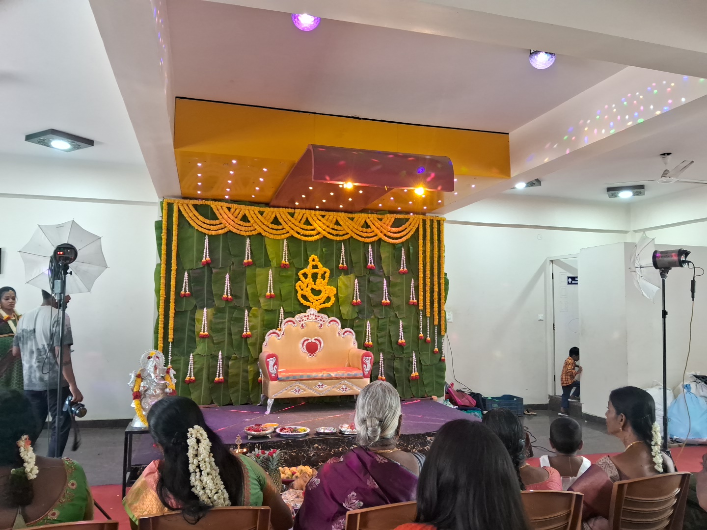 V T Party Hall — Banquet Hall in Bangalore (on-site parking, in-house decoration, bar service available, 200–300 guest capacity)