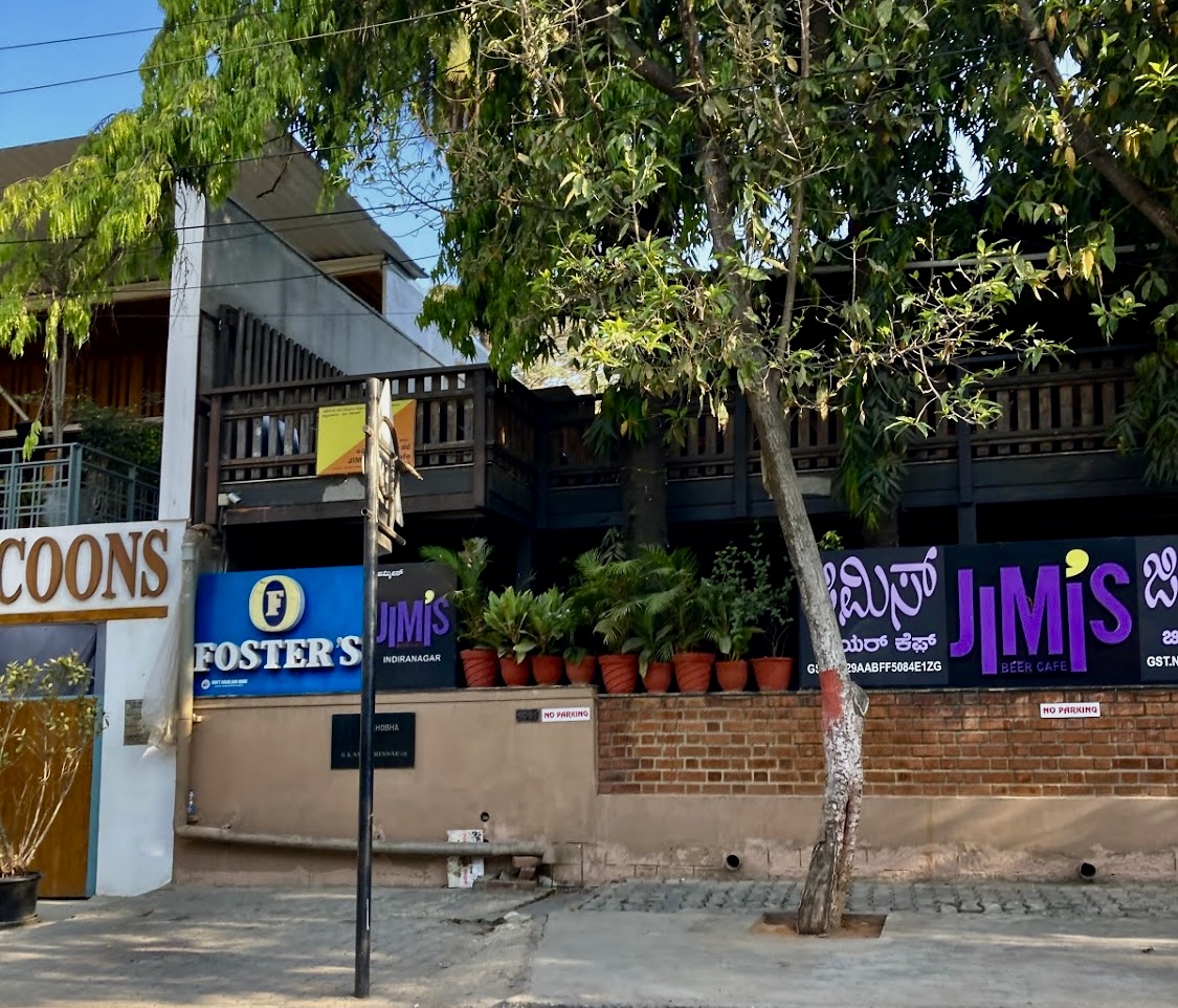 Jimi's — Banquet Hall in Bangalore (on-site parking, in-house decoration, DJ permitted, bar service available)