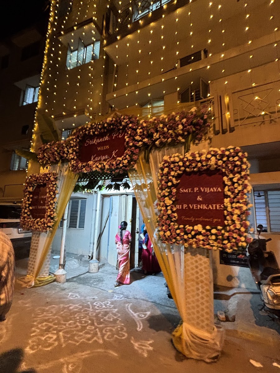 Yadava Samudaya Bhavana — Banquet Hall in Bangalore (on-site parking, in-house decoration, DJ permitted, bar service available)