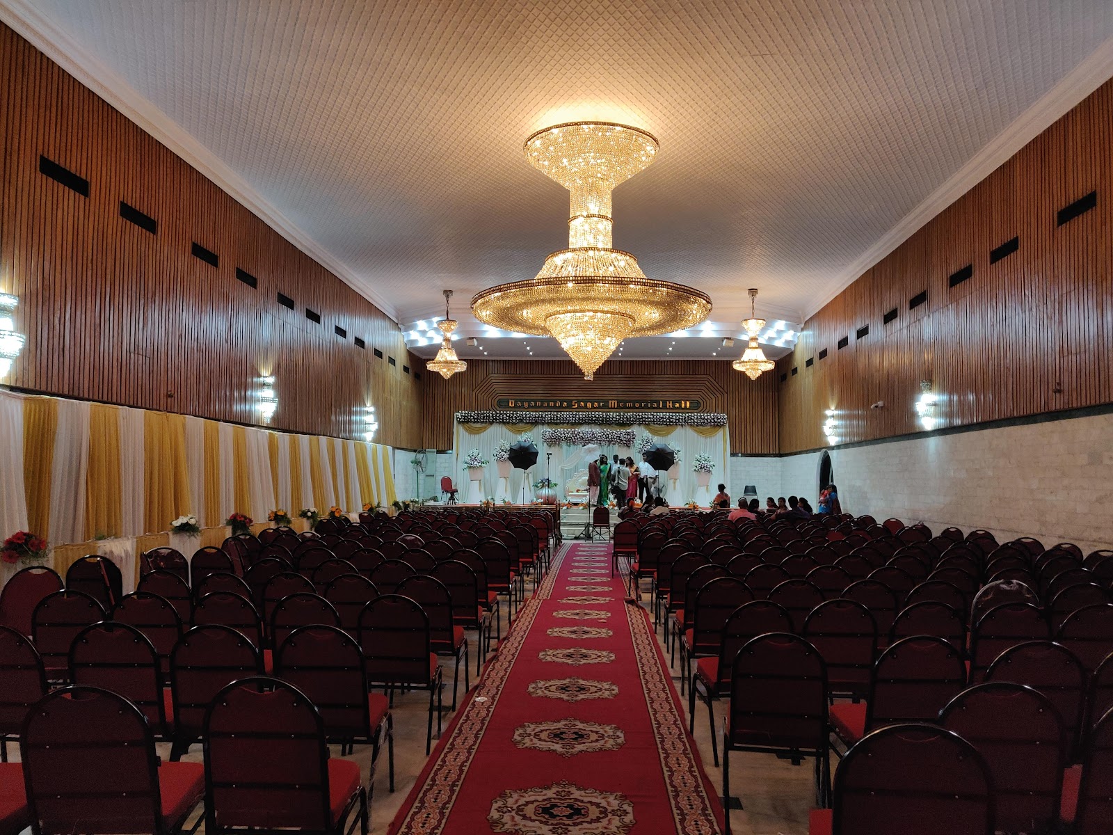 Dayananda Sagar Memorial Hall — Banquet Hall in Jayanagar, Bangalore (on-site parking, in-house decoration, DJ permitted, bar service available)