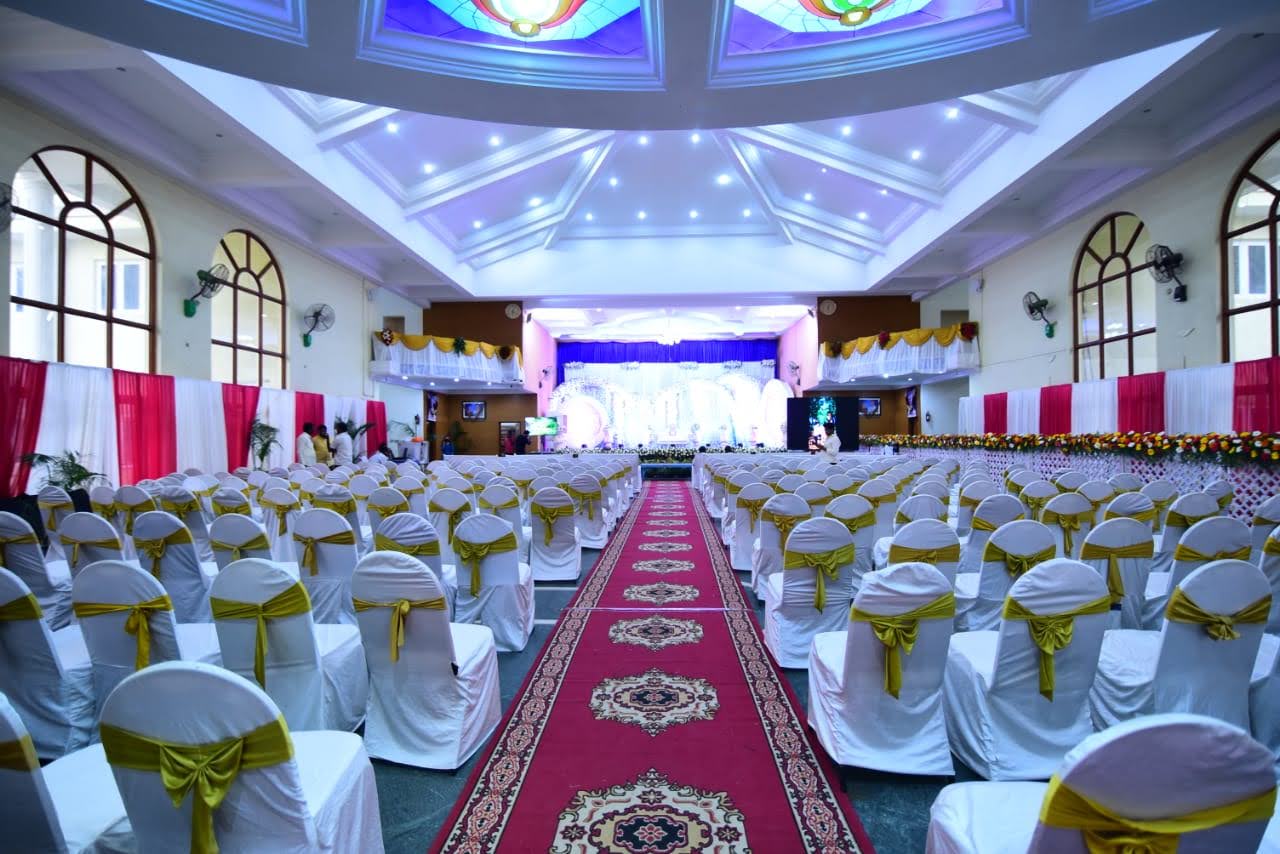 KNS Convention Centre — Banquet Hall in Yelahanka, Bangalore (on-site parking, in-house decoration, DJ permitted, bar service available)