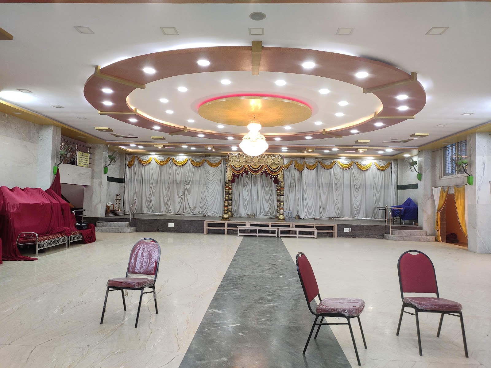 BM Yoga Bhavana — Banquet Hall in Bangalore (on-site parking, in-house decoration, DJ permitted, bar service available)