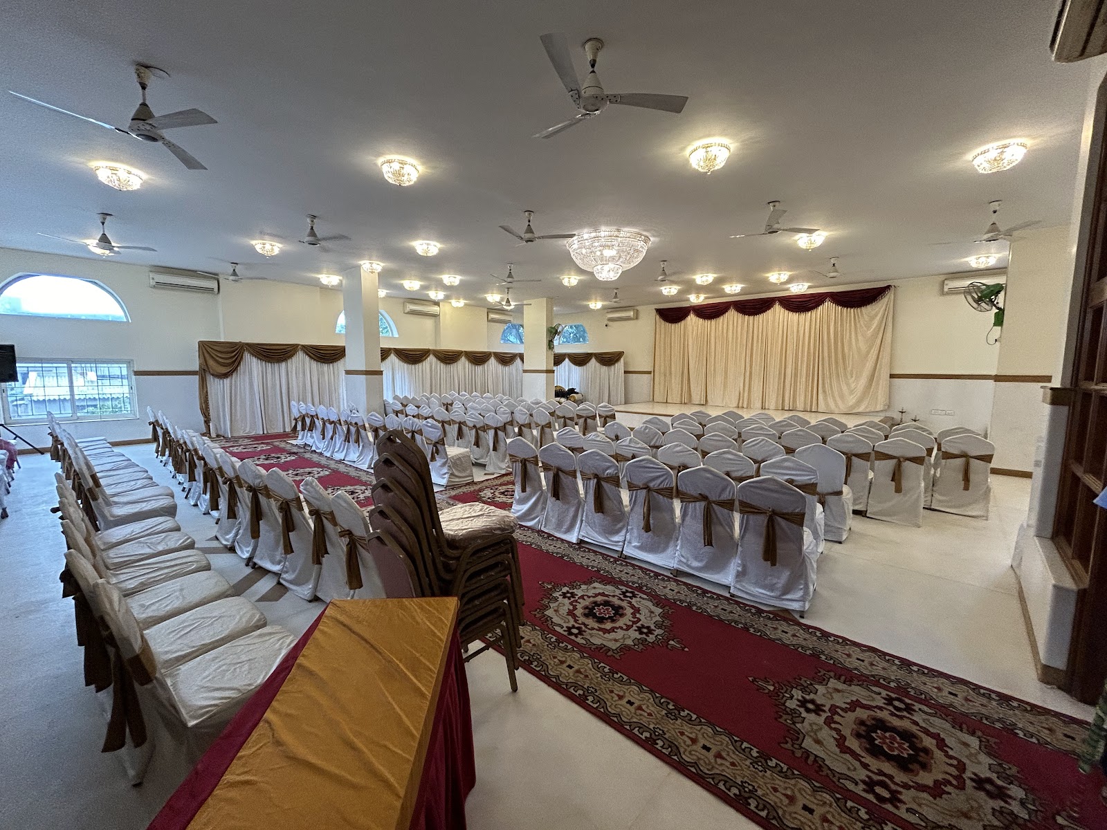 Virbai Bhavan — Banquet Hall in Bangalore (on-site parking, in-house decoration, DJ permitted, bar service available)