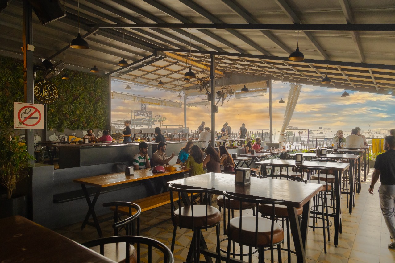 Barrys Sky Lounge Bar & Kitchen — Pub/Bar in Kalyan Nagar, Bangalore (on-site parking, in-house decoration, DJ permitted, bar service available)