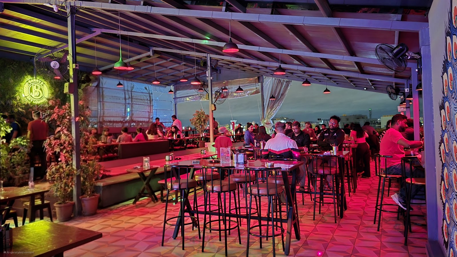 Barrys Sky Lounge Bar & Kitchen — Pub/Bar in Kalyan Nagar, Bangalore (on-site parking, in-house decoration, DJ permitted, bar service available) — photo 3