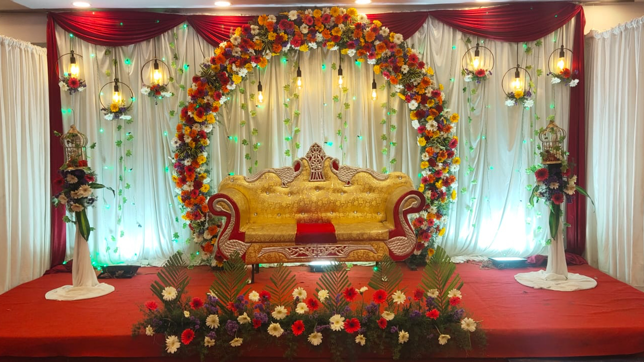 Kazia Party Hall — Banquet Hall in Bangalore (on-site parking, in-house decoration, bar service available, 100–150 guest capacity)