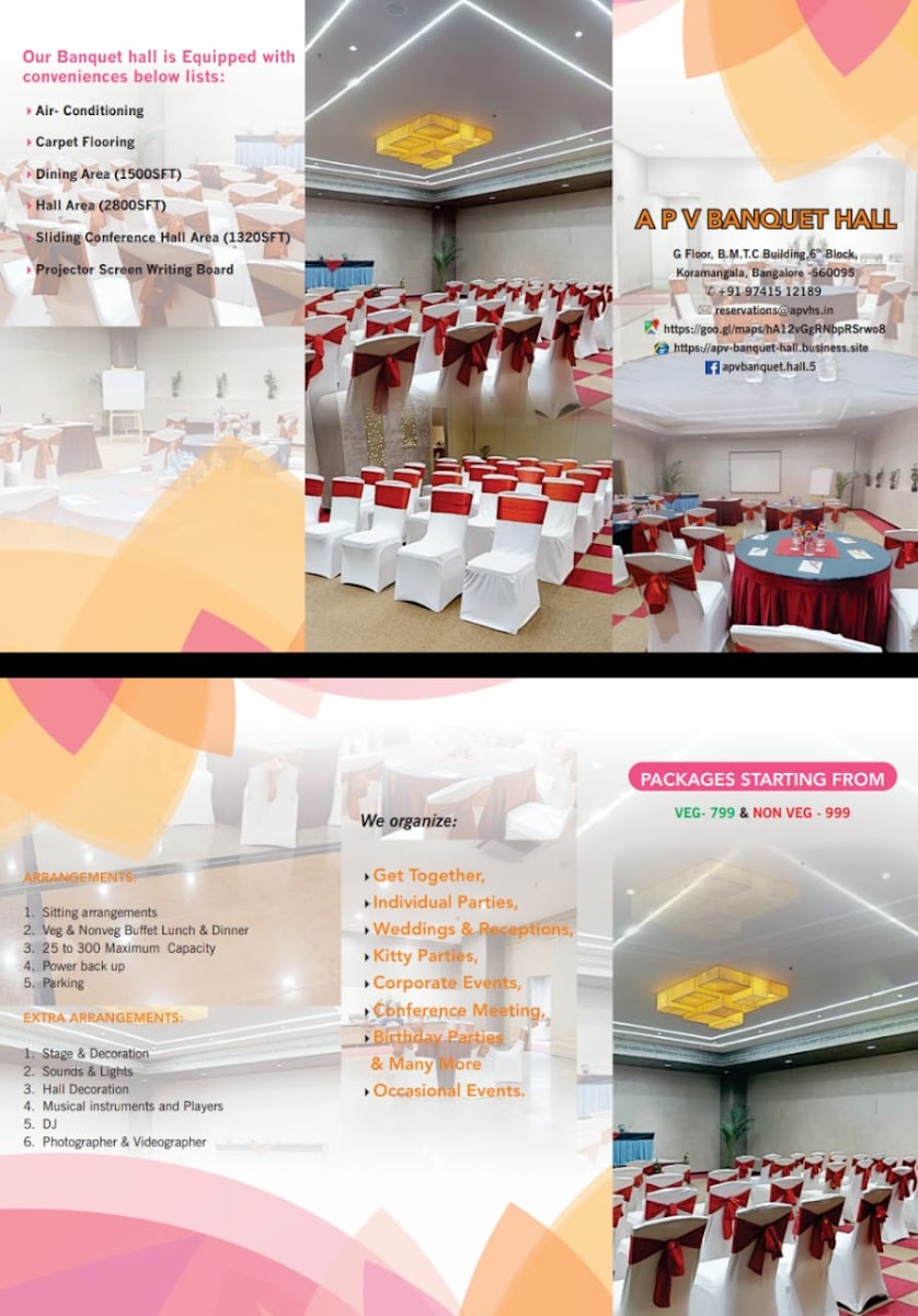 37Th Crescent Banquet Hall — Banquet Hall in Koramangala, Bangalore (on-site parking, in-house decoration, bar service available, 125–175 guest capacity) — photo 4