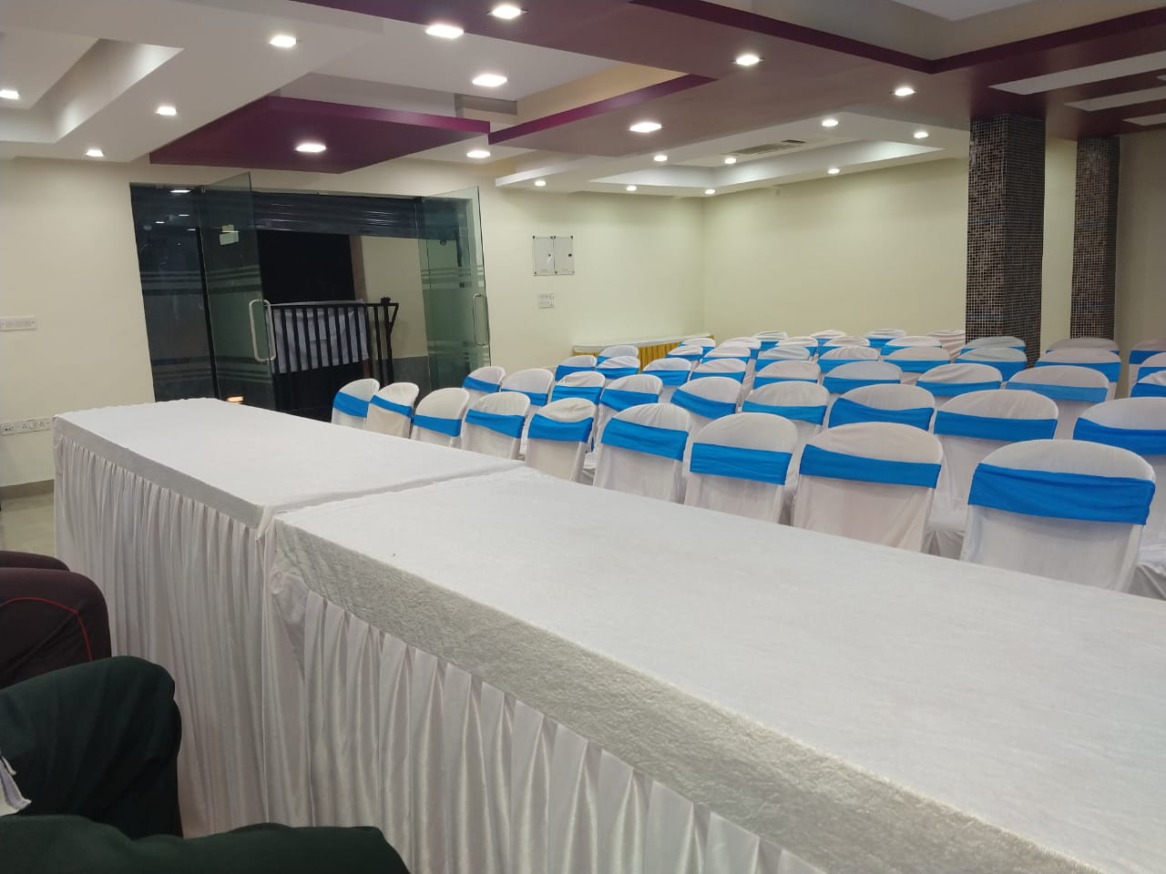 HS Party Hall — Banquet Hall in Bangalore (on-site parking, in-house decoration, bar service available, 100–150 guest capacity)