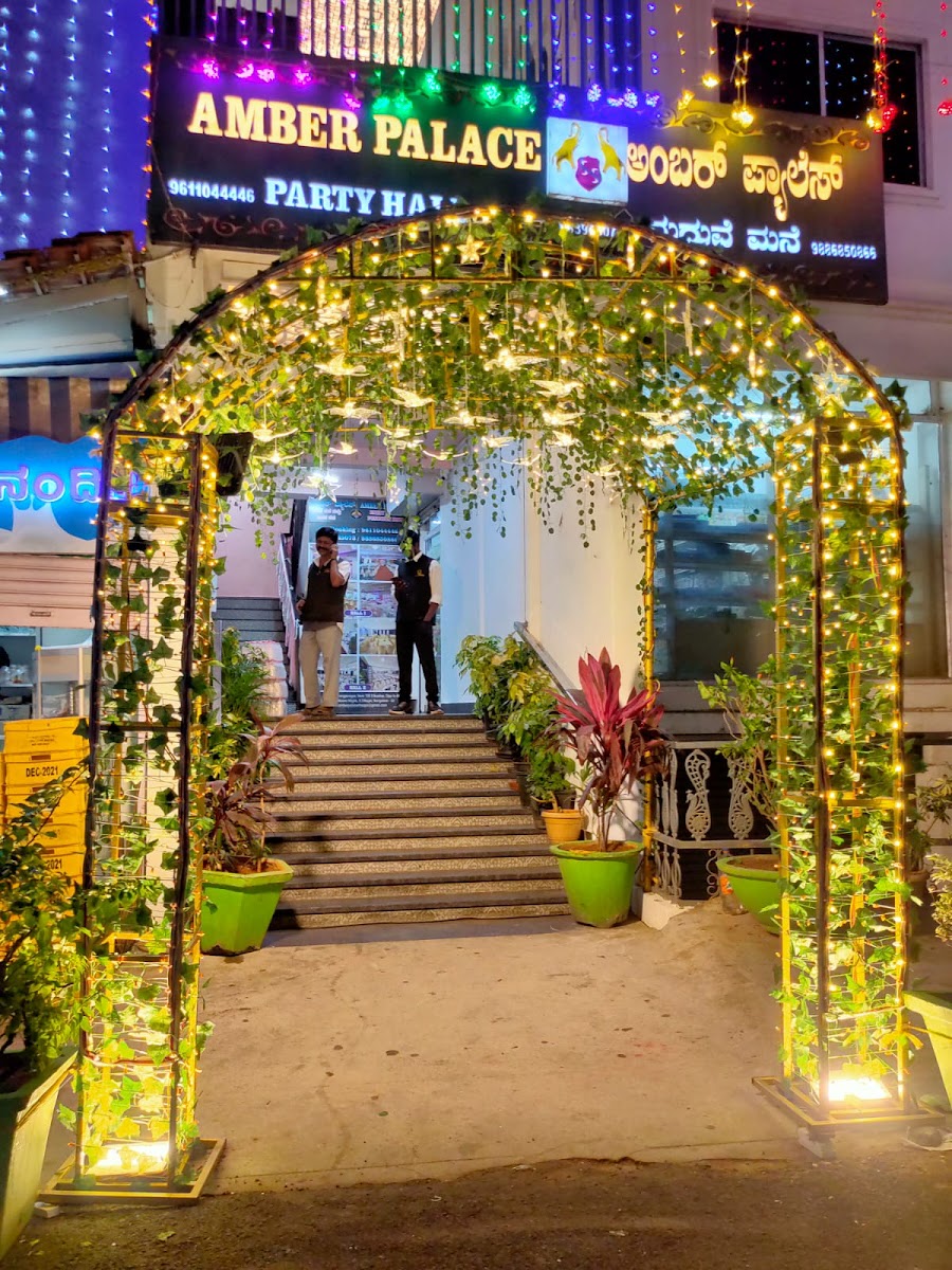 Amber Palace Party Hall — Banquet Hall in RT Nagar, Bangalore (on-site parking, in-house decoration, bar service available, 150–250 guest capacity) — photo 4
