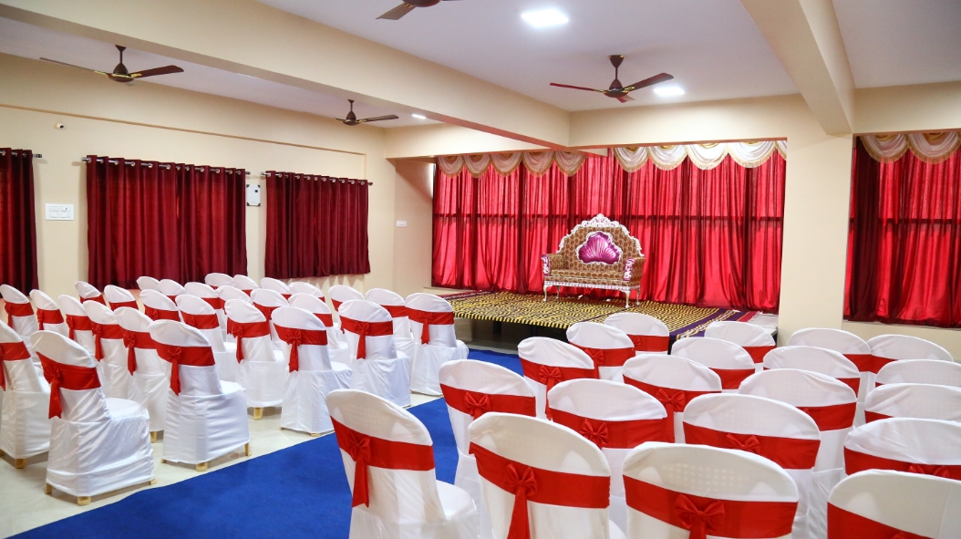 S G Party Hall — Banquet Hall in Bangalore (on-site parking, in-house decoration, bar service available, 100–150 guest capacity)