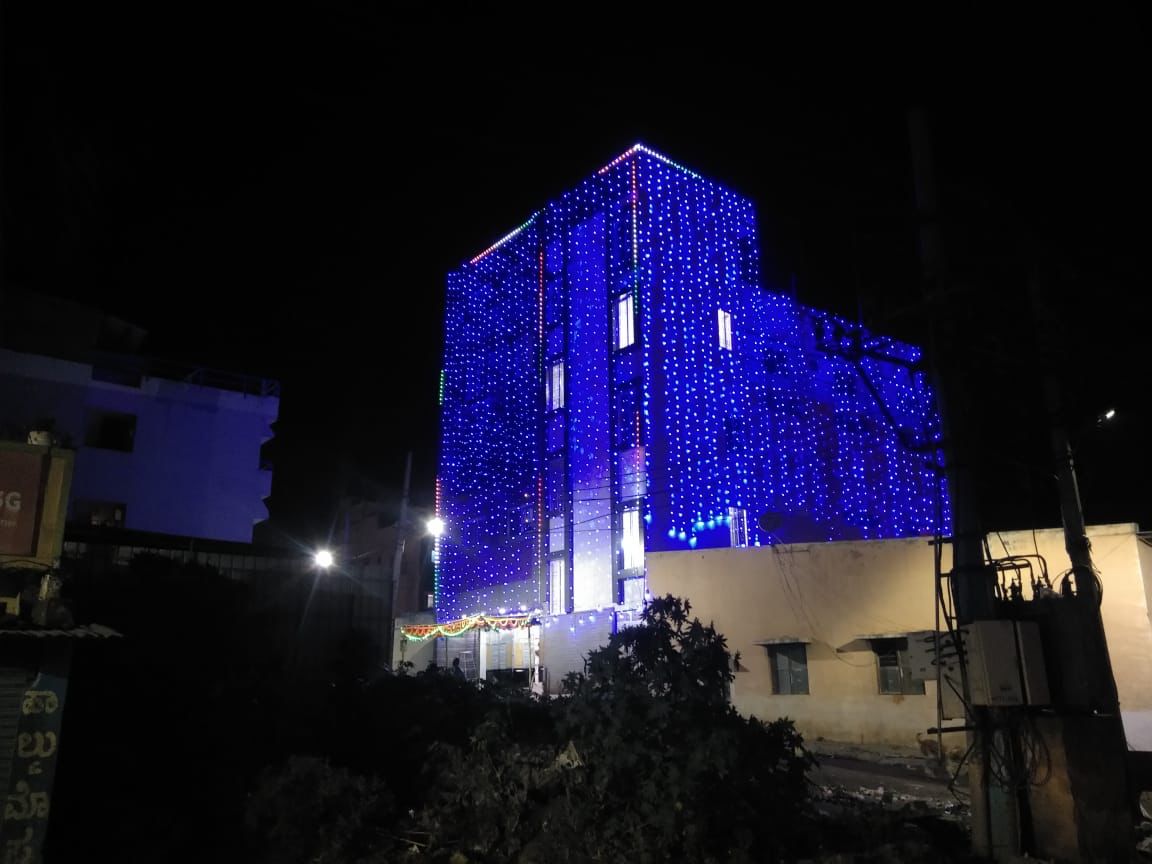 Poorna Chandra Party Hall — Banquet Hall in Bangalore (on-site parking, in-house decoration, bar service available, 100–150 guest capacity)