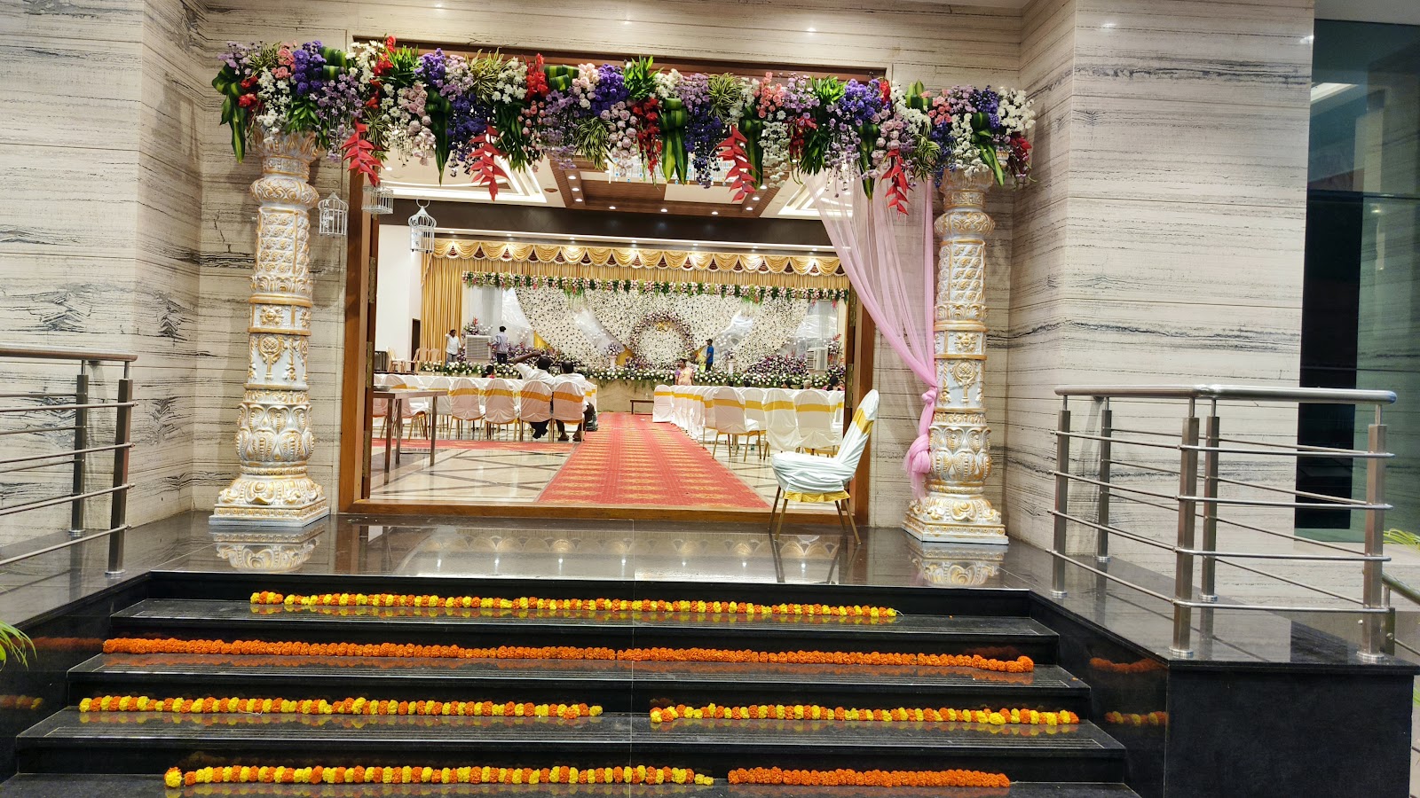 SKR Convention Center — Banquet Hall in Bangalore (on-site parking, in-house decoration, DJ permitted, bar service available)