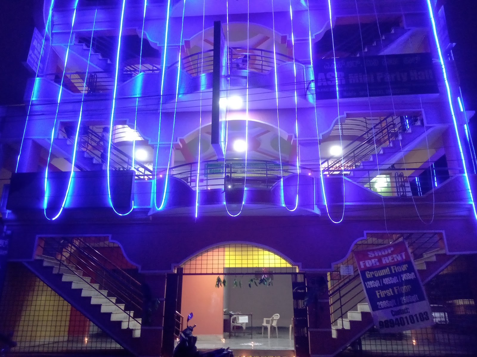 ASR Party Hall — Banquet Hall in Banaswadi, Bangalore (on-site parking, in-house decoration, bar service available, 100–150 guest capacity) — photo 3
